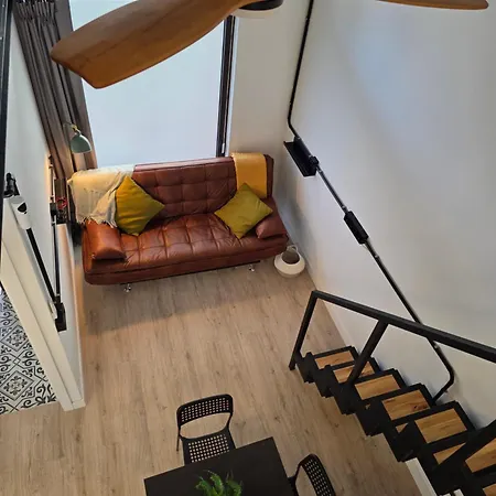 Alava 46 - Industrial Loft For 3 People - Wifi Vut-5321-as Lägenhet Gijón